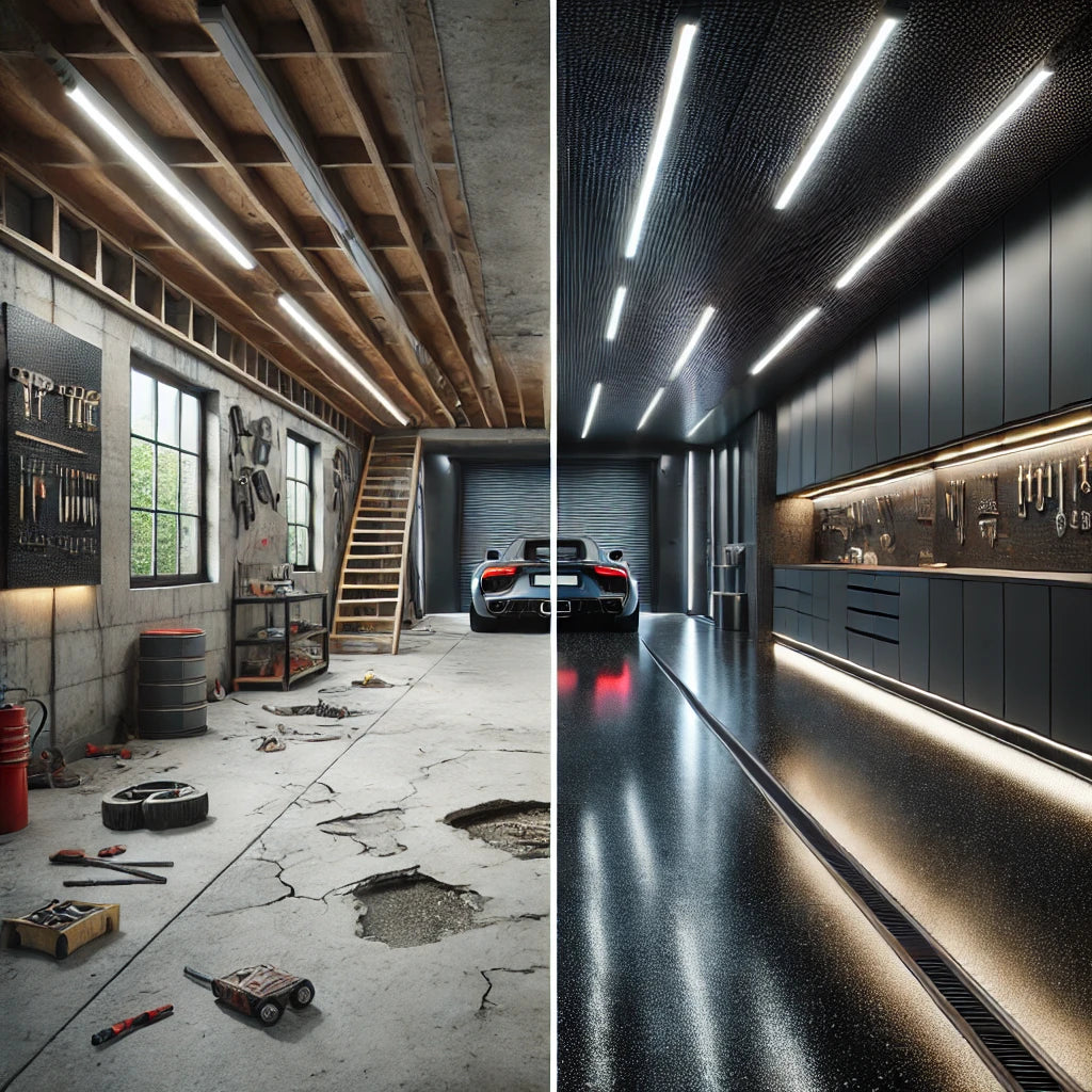 New Jersey Garage Makeovers Featuring Epoxy Floors