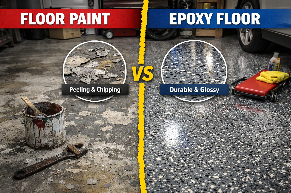 Painted Concrete Floors for New Jersey and New York
